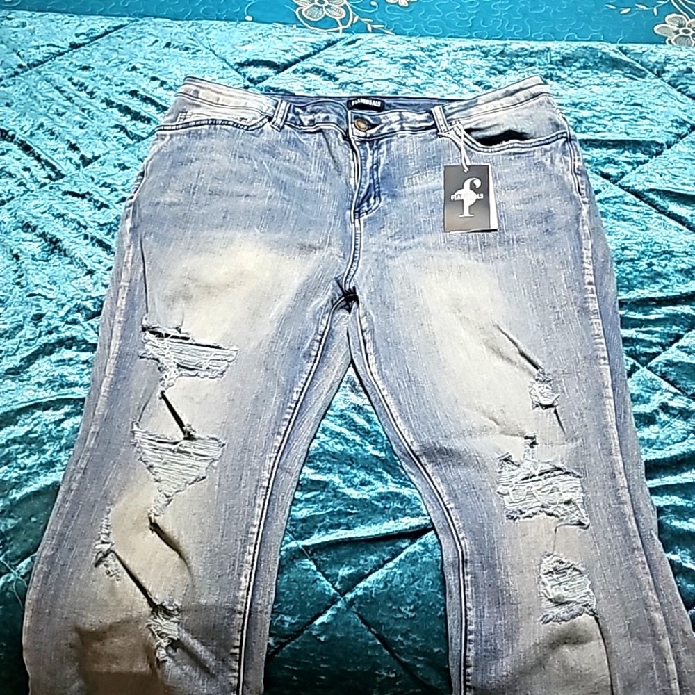 Flamingo womens bootcut jeans